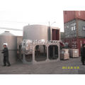 Rotary spin flash dryer machine